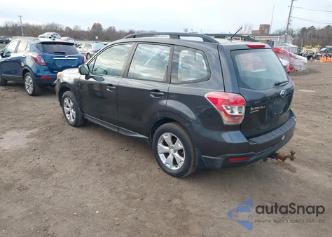 2015 Subaru Forester 2.5I z USA, uszkodzony, nr VIN JF2SJABCXFH561966